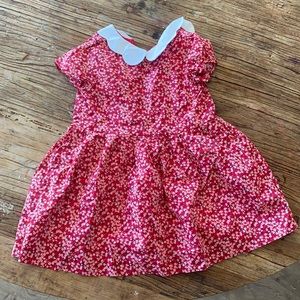 Jacadi Paris Girls Liberty Floral Print Dress Size 4